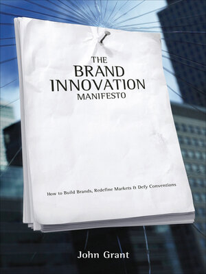 cover image of The Brand Innovation Manifesto